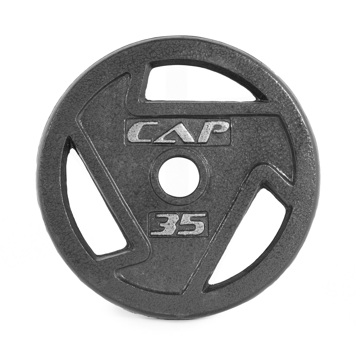 Cast Iron Olympic Grip Plates - 35 LB pair by CAP