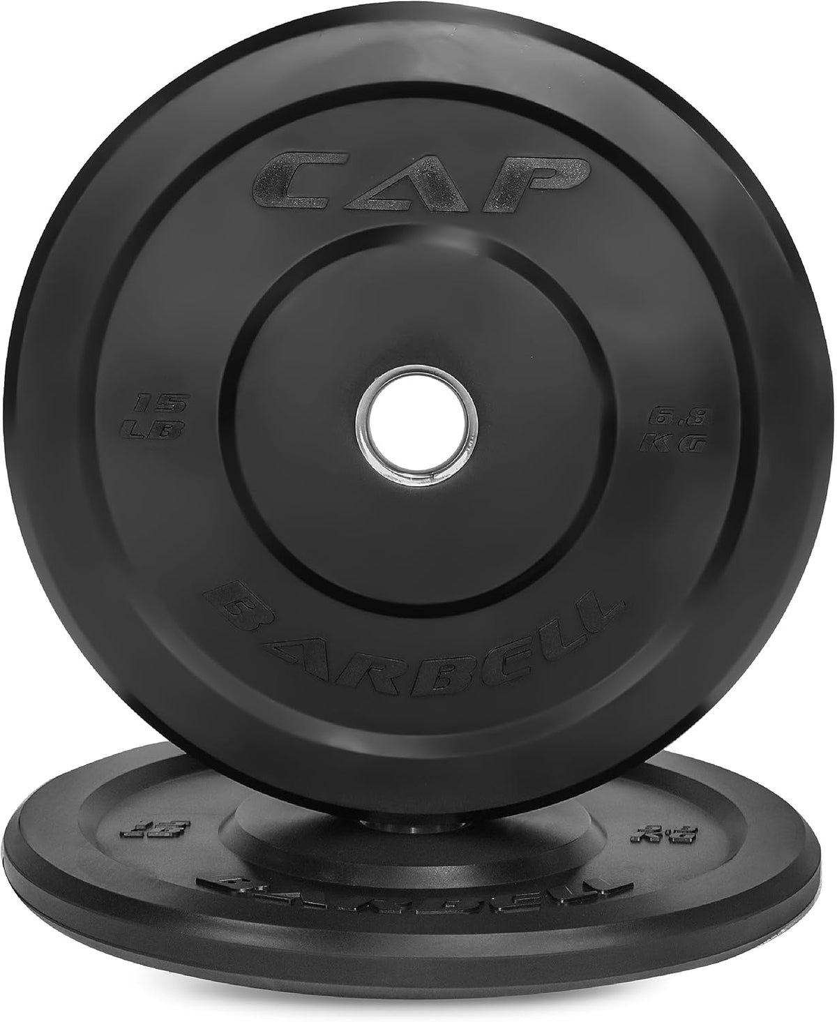 Elite Bumper Plates - 15 LB pair by CAP