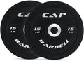 Competition Bumper Plates - 15 LB pair by CAP