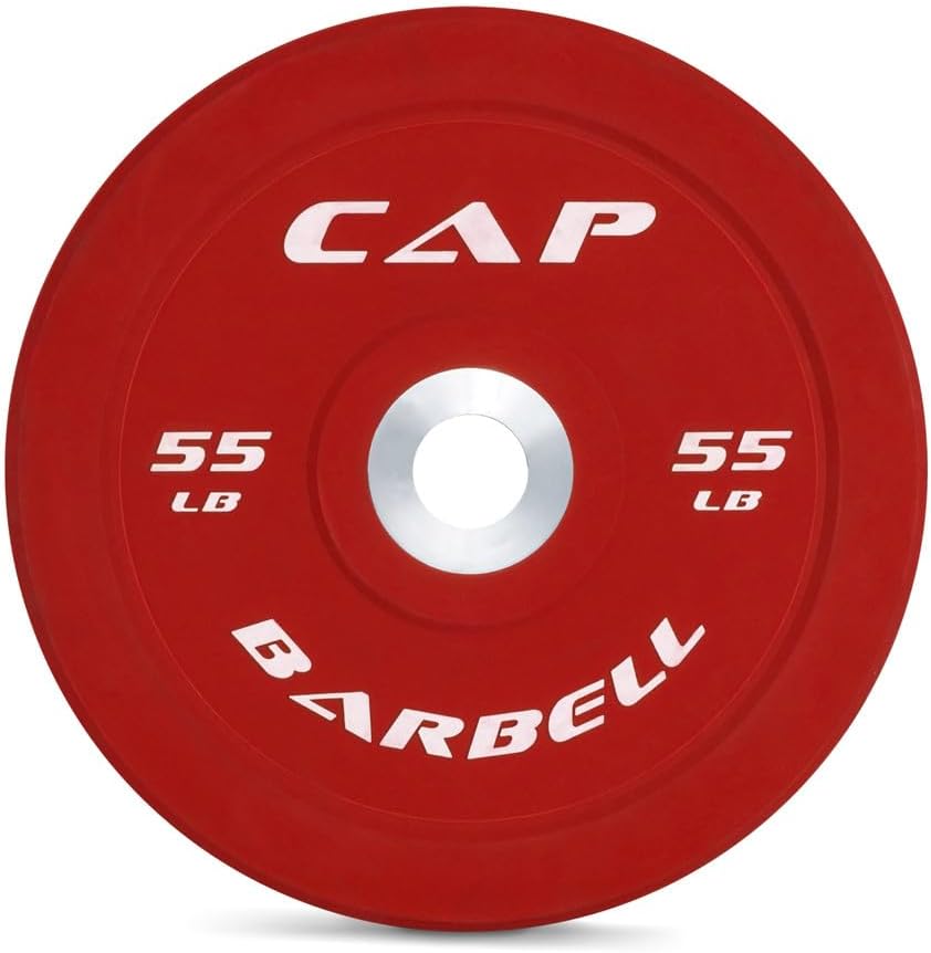 Competition Bumper Plates - 55 LB pair by CAP