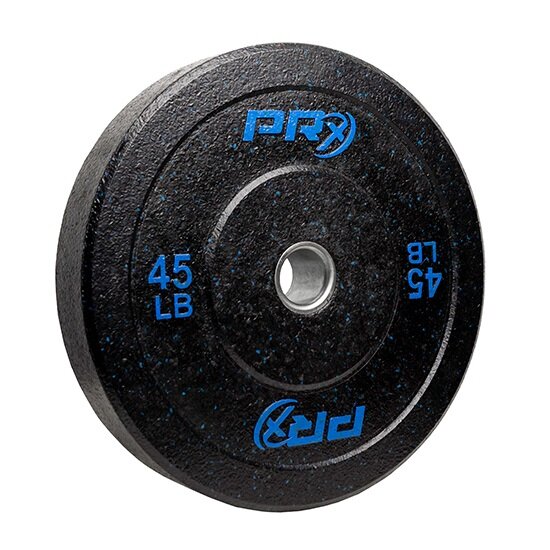 PRx Color Fleck Bumper Plates by PRx Performance