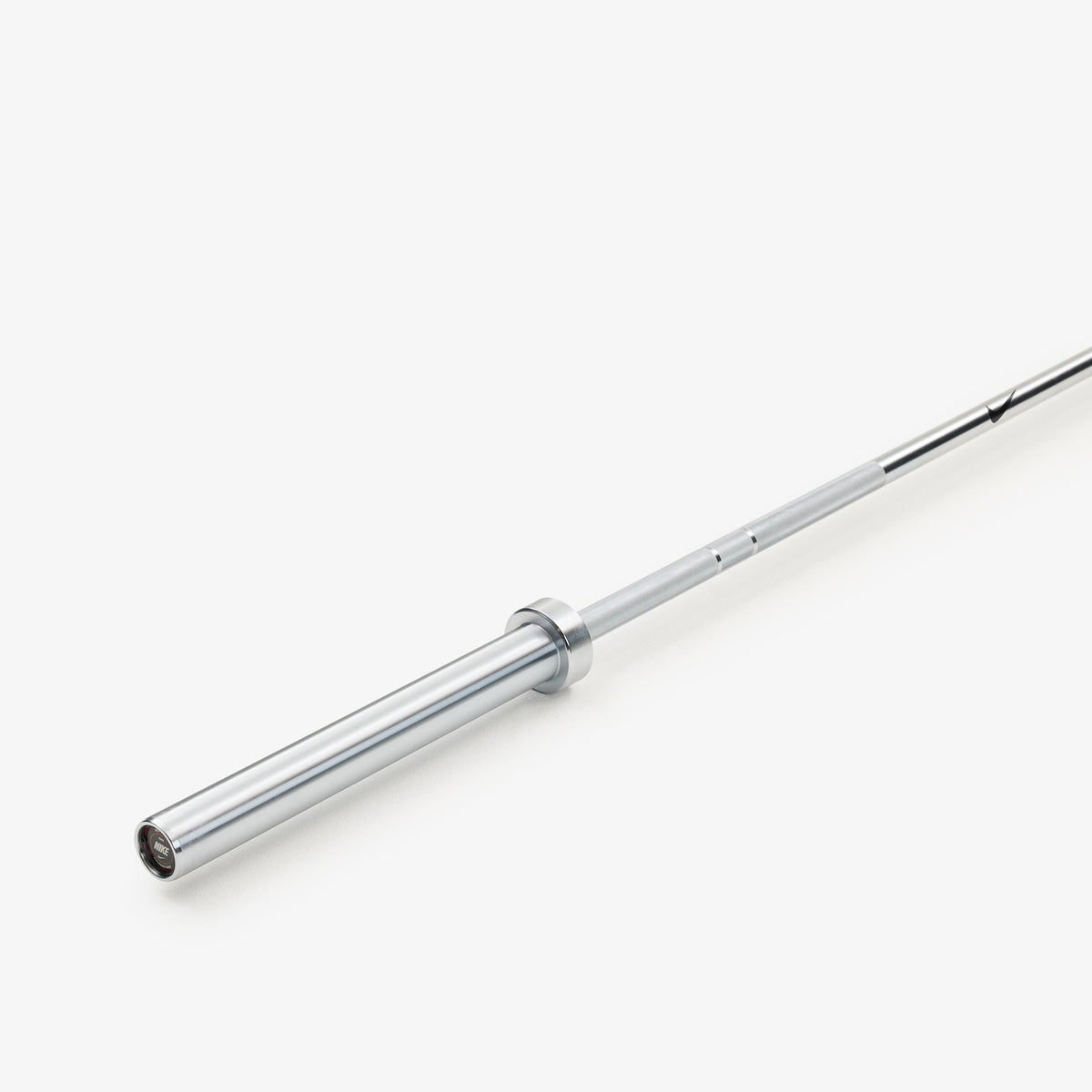 Nike Chrome Swoosh Barbell 20 kg by Nike Strength