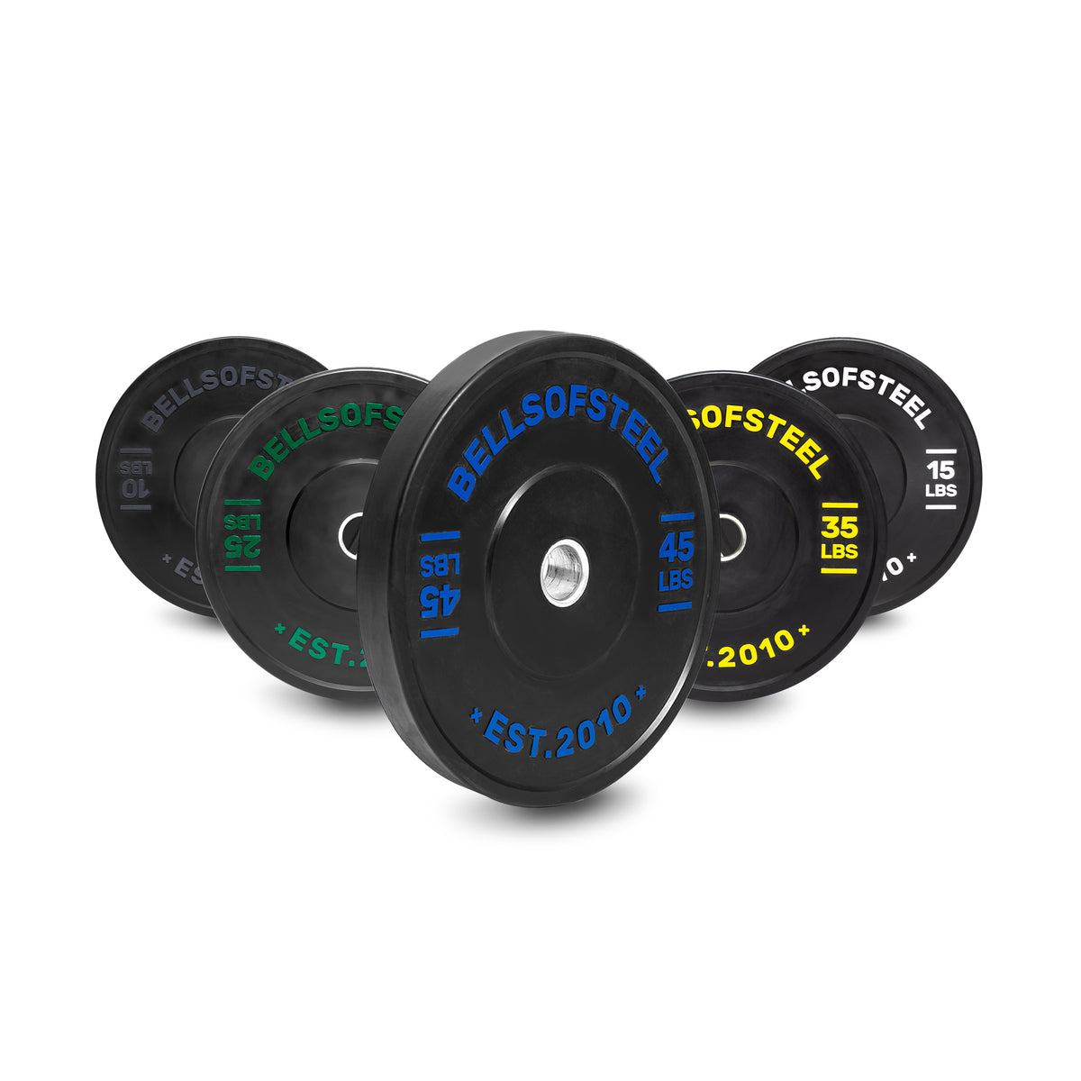 Dead Bounce Conflict Bumper Plates by Bells of Steel