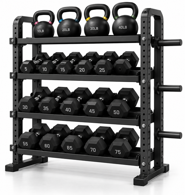 Gym equipment storage