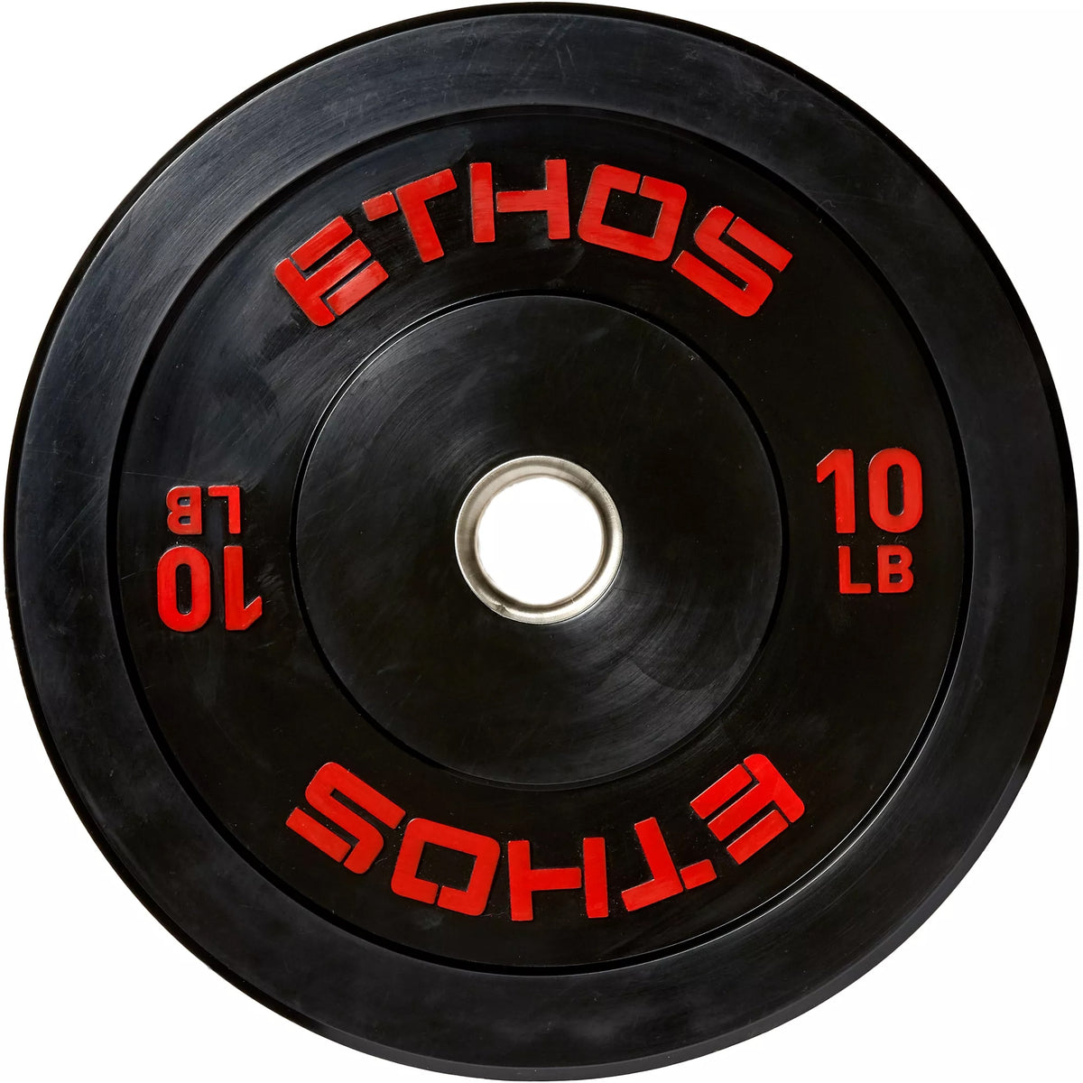 Olympic Rubber Bumper Plates - 15 LB pair by ETHOS