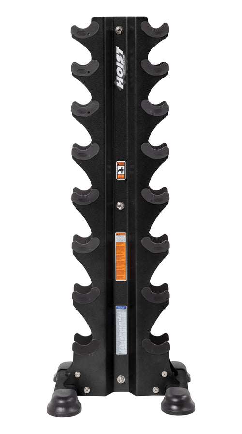 8 Pair Vertical Hex Dumbbell Rack by HOIST Fitness