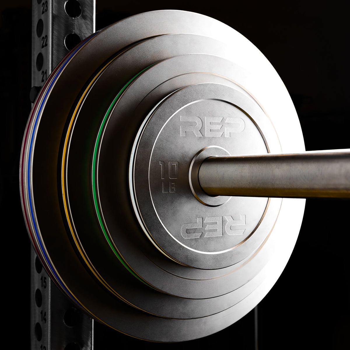 Calibrated Steel Plates (LB) by REP Fitness