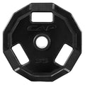 12-Sided Rubber-Coated Grip Plates - 35 LB pair by CAP