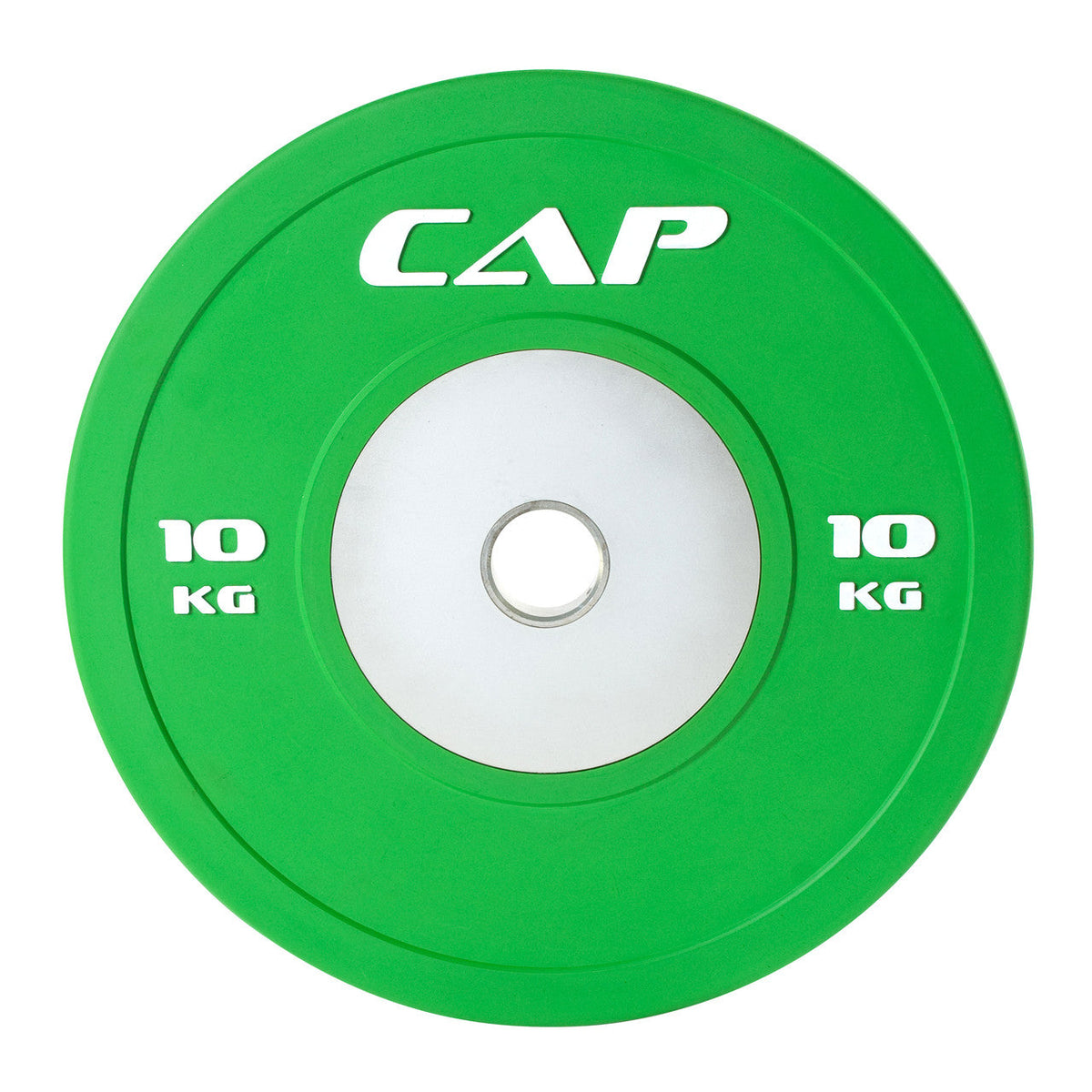 Olympic Rubber Competition Bumper Plates - 10 KG pair by CAP