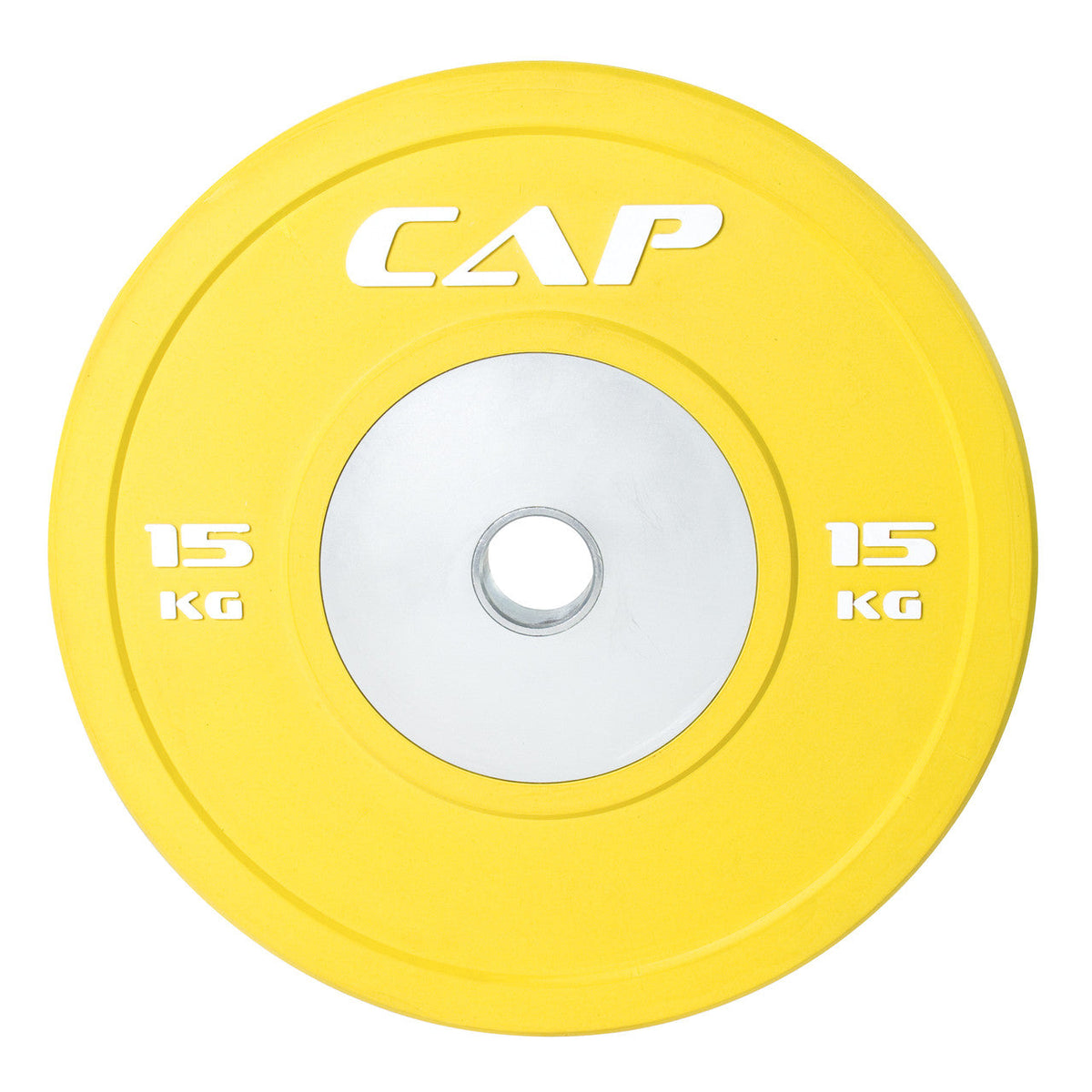 Olympic Rubber Competition Bumper Plates - 15 KG pair by CAP
