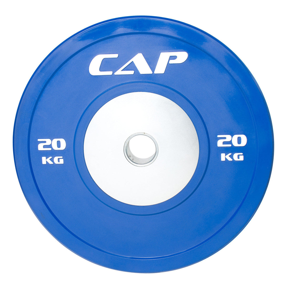 Olympic Rubber Competition Bumper Plates - 20 KG pair by CAP