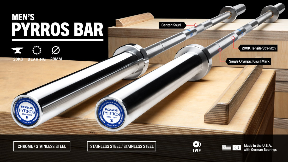 Rogue Pyrros Bar 28MM by Rogue Fitness