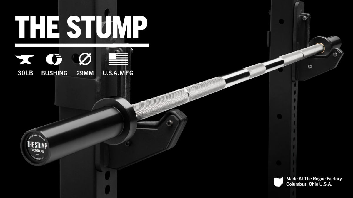 Rogue 29mm Stump Bar by Rogue Fitness