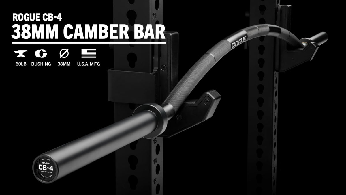 Rogue CB-4 38MM Camber Bar by Rogue Fitness