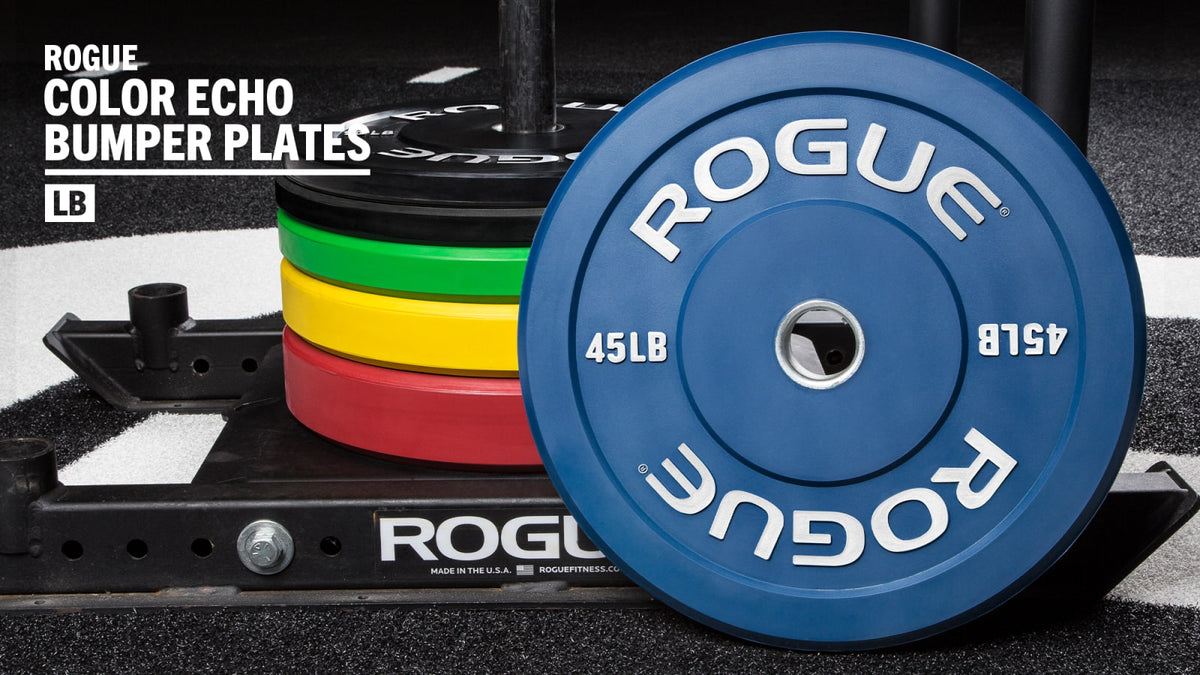 Rogue Color Echo Bumper Plates - 15 LB by Rogue Fitness
