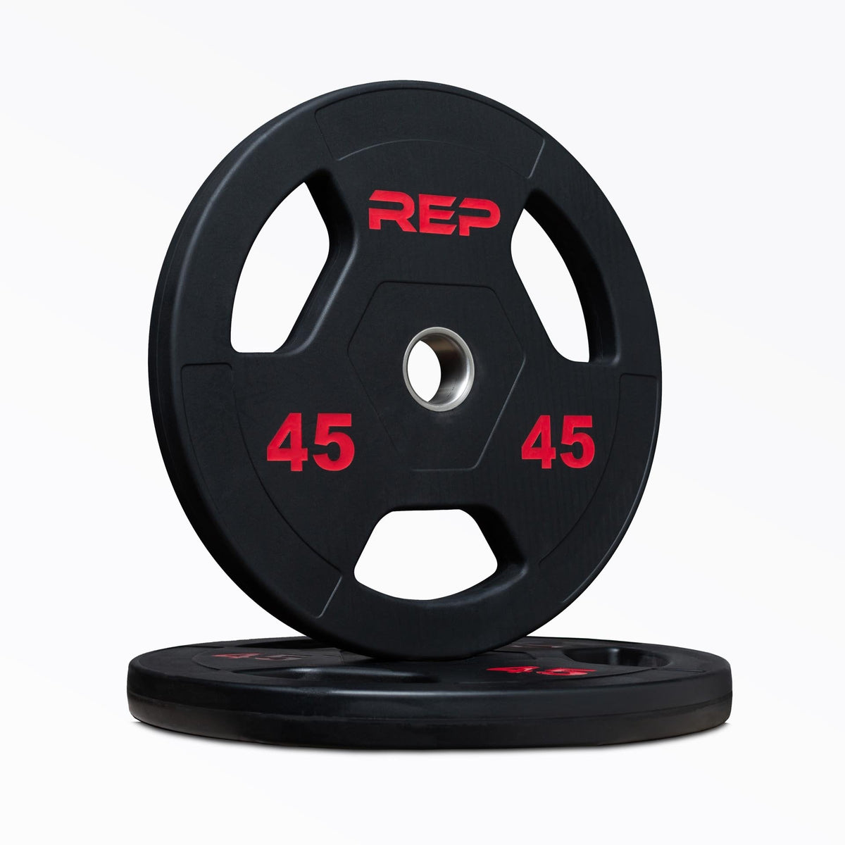 Rubber Coated Olympic Plates - 2.5 LB by REP Fitness