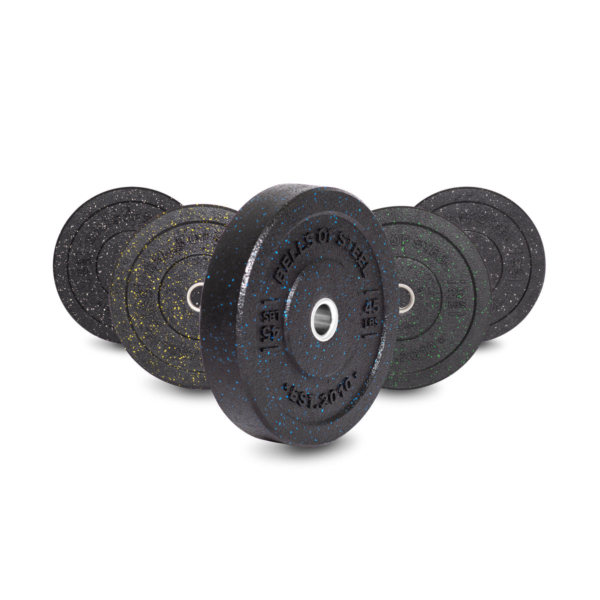 Crumb Bumper Plates - 15 LB by Bells of Steel