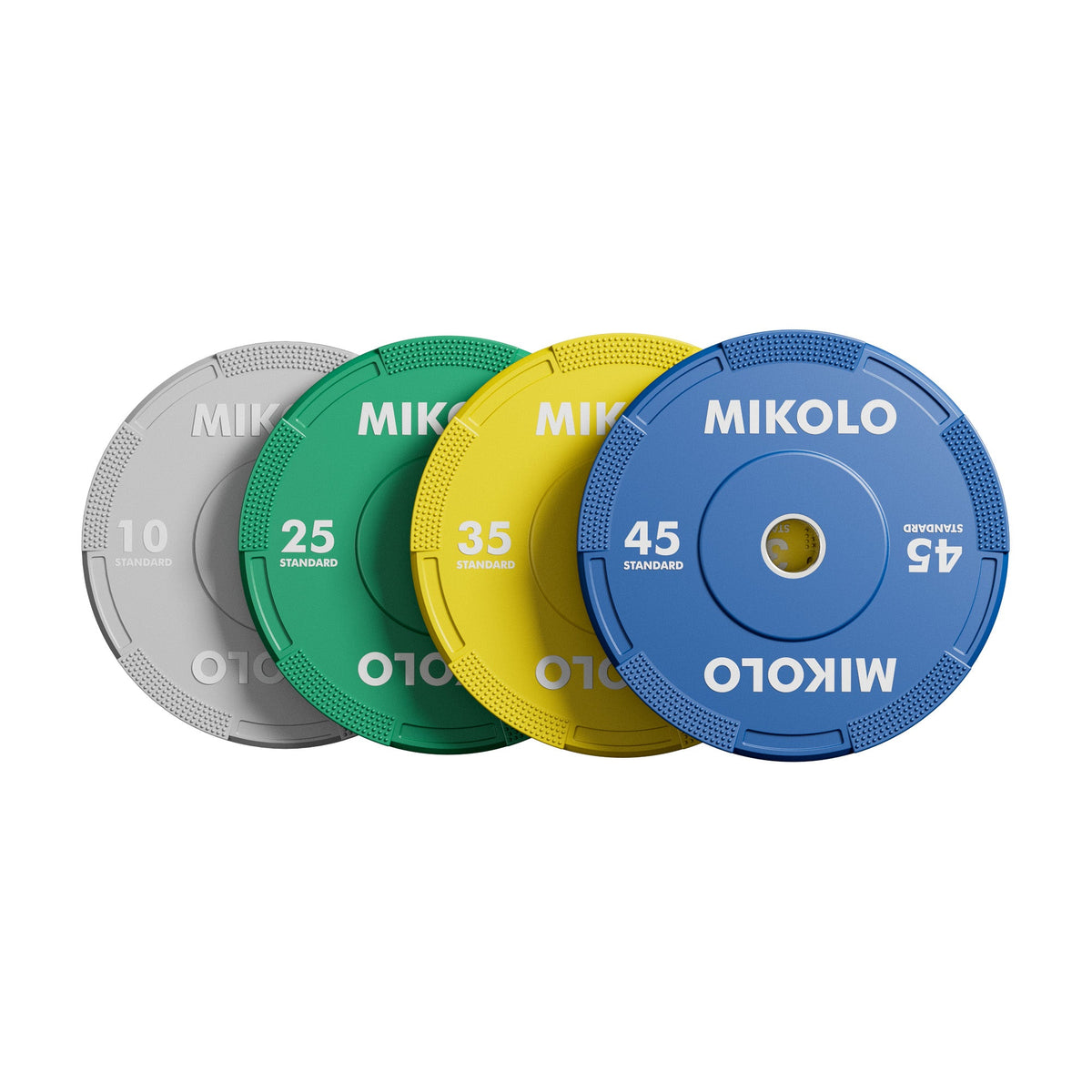 EZ Grip Bumper Plates - Color by Mikolo